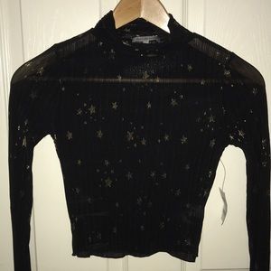 see through long sleeve never worn